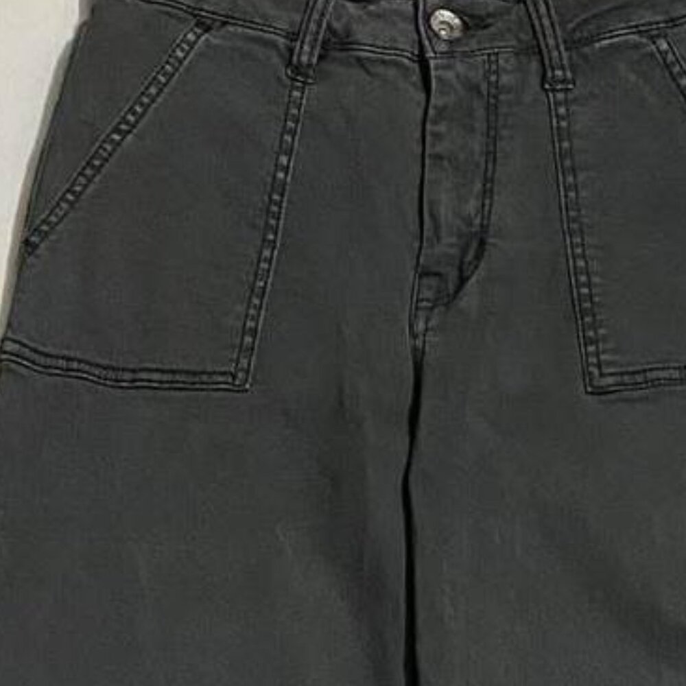 Dark Gray Wide Leg Pants - Picture 4 of 4